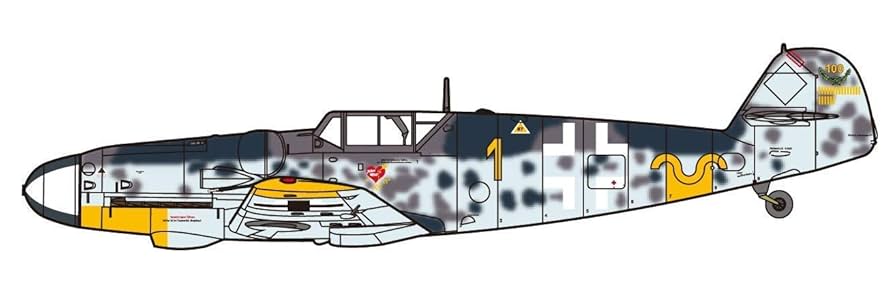 Amazon | ファインモールド 1/72 ドイツ空軍 メッサーシュミット